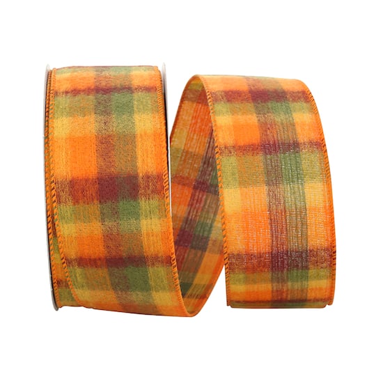 Reliant Wired Flannel Peak Plaid Ribbon
